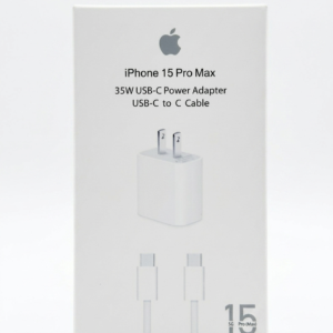 iPhone 35W USB-C Adapter to USB-C a C cable